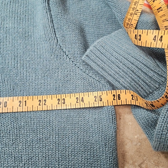 Polo Ralph Lauren Sweater Men XXL Blue Cotton Knit Heritage Holiday Preppy Dad - Picture 8 of 11